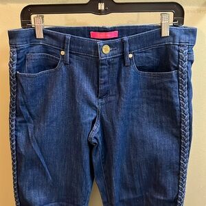 Lilly Pulitzer braided jean